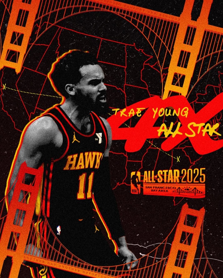  遞補入選全明星陣容！特雷-楊：生活中有些事比自己重要 4次啦
