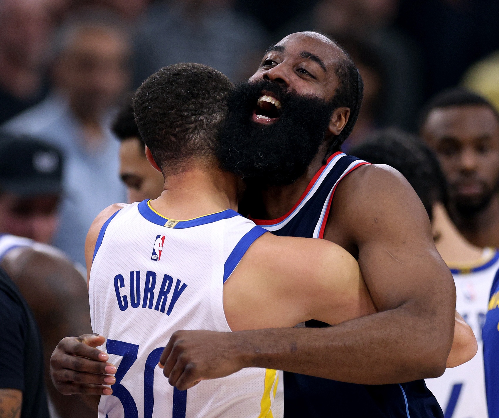  諸神黃昏！庫(kù)里哈登先后50+ NBA歷史首次兩名35歲以上球員轟50+！