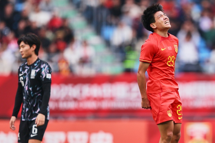  U22鹽城邀請賽韓國隊表現(xiàn)不佳，前兩輪1平1負未嘗勝績